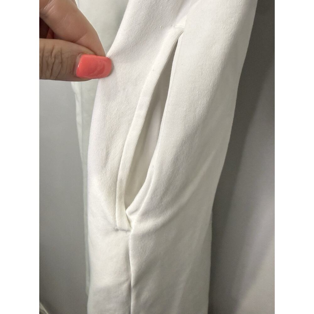 Old Navy Dress Womens XS White Sheath Mini Square Neck Pockets Jersey Casual - Picture 3 of 10